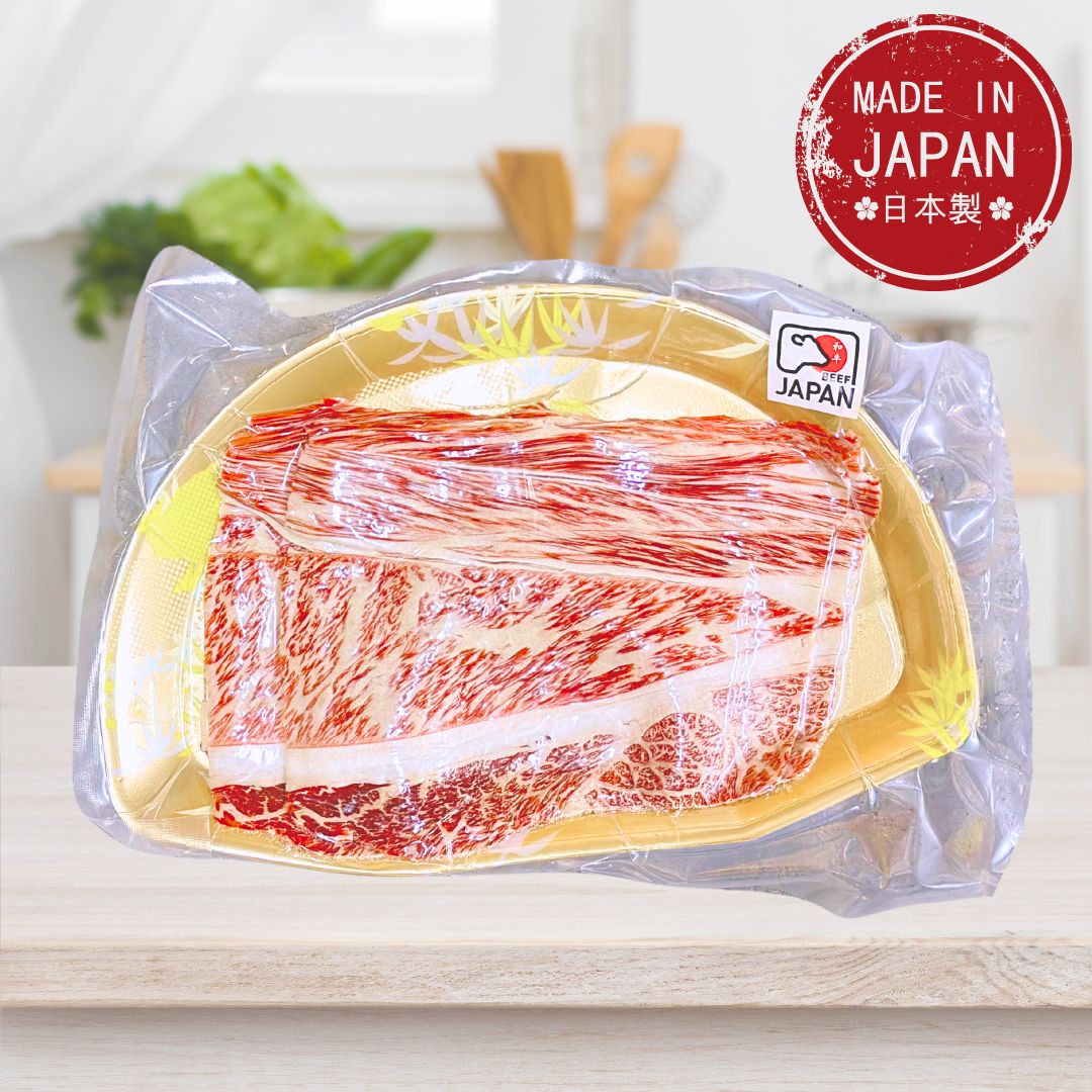 A5 Hokkaido Wagyu Chuck Roll Shabu Slices / A5和牛肉しゃぶしゃぶ 150G