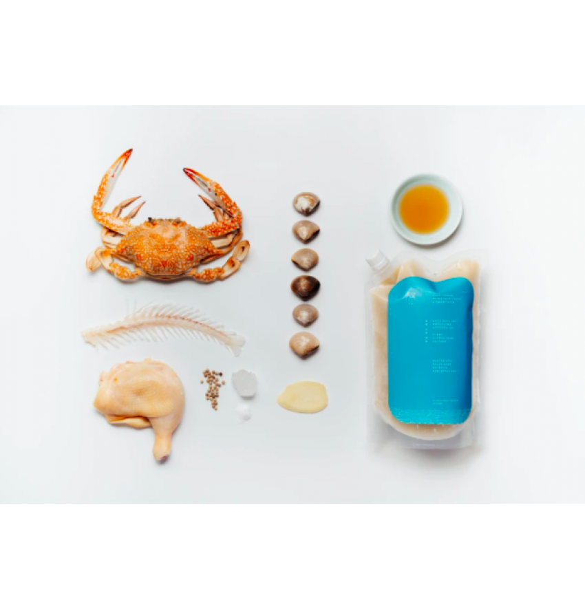 Áo Clam and Flower Crab Broth 1L Pouch