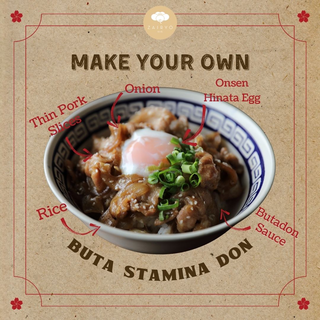 Buta Stamina Don (Pork Bowl)