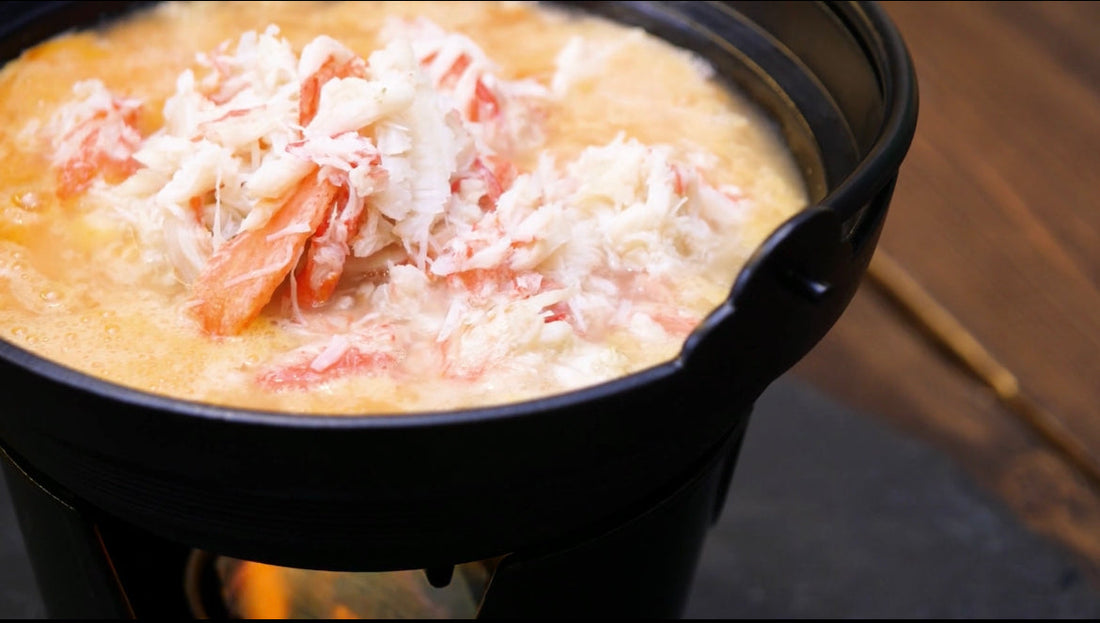 Zuwai Kani Tamago Zosui (Snow Crab & Egg Porridge)