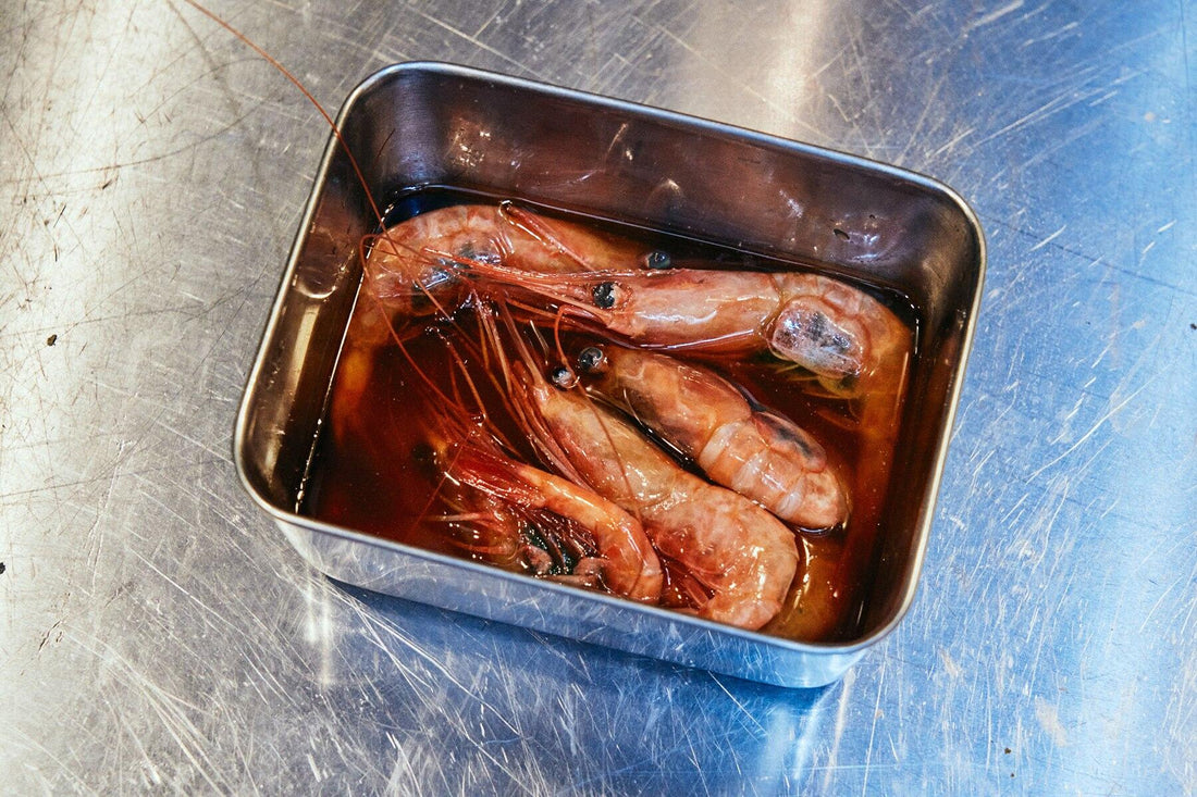 Drunken Ebi Sashimi Recipe