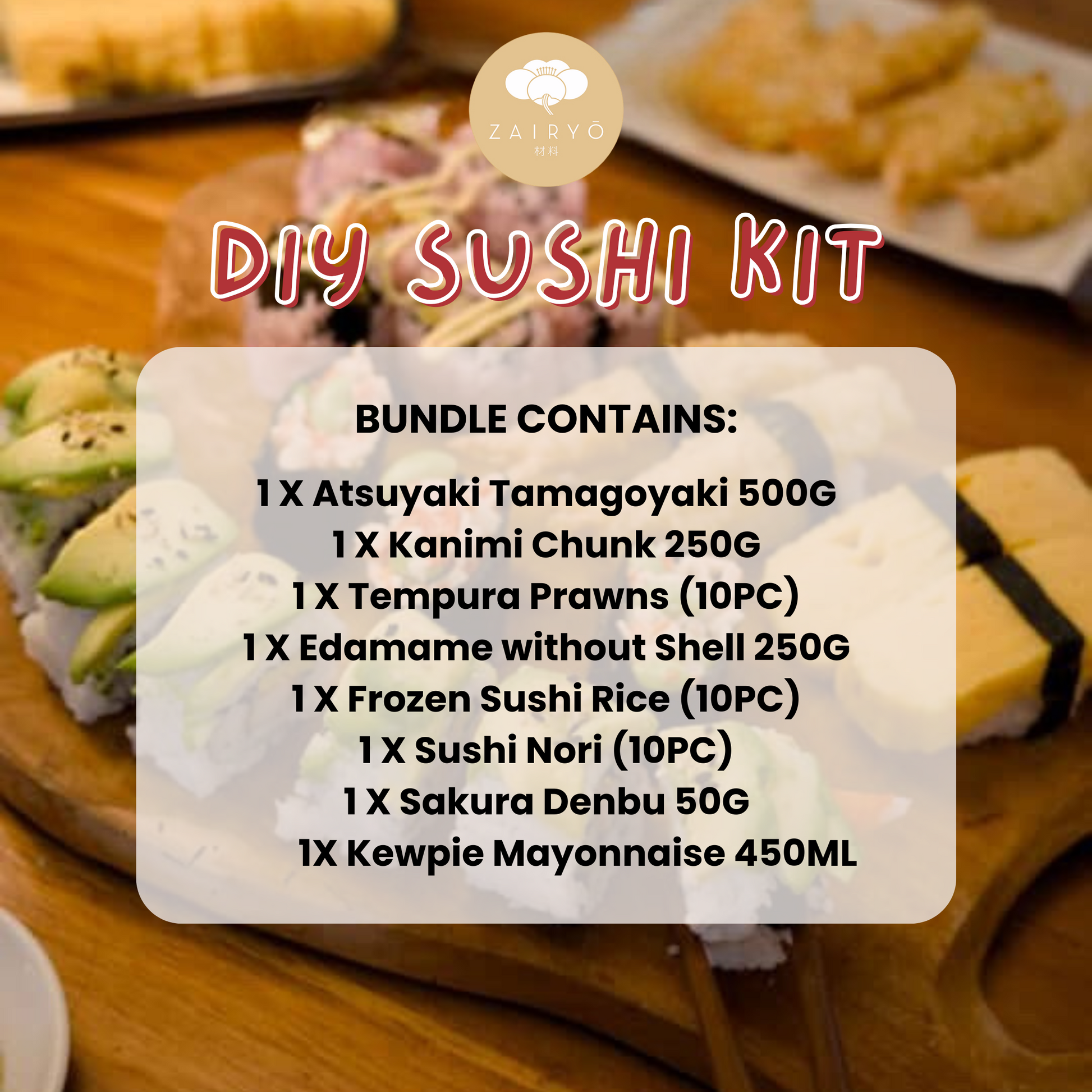 DIY Sushi Kit (For Kids & Adults!)