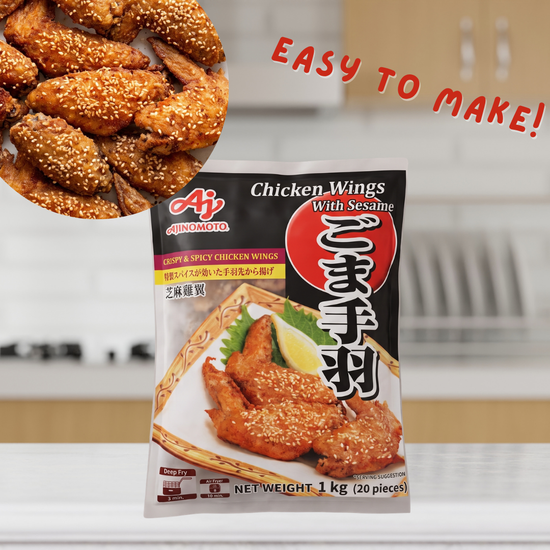 Crispy and Spicy Chicken Wings with Sesame 20PC