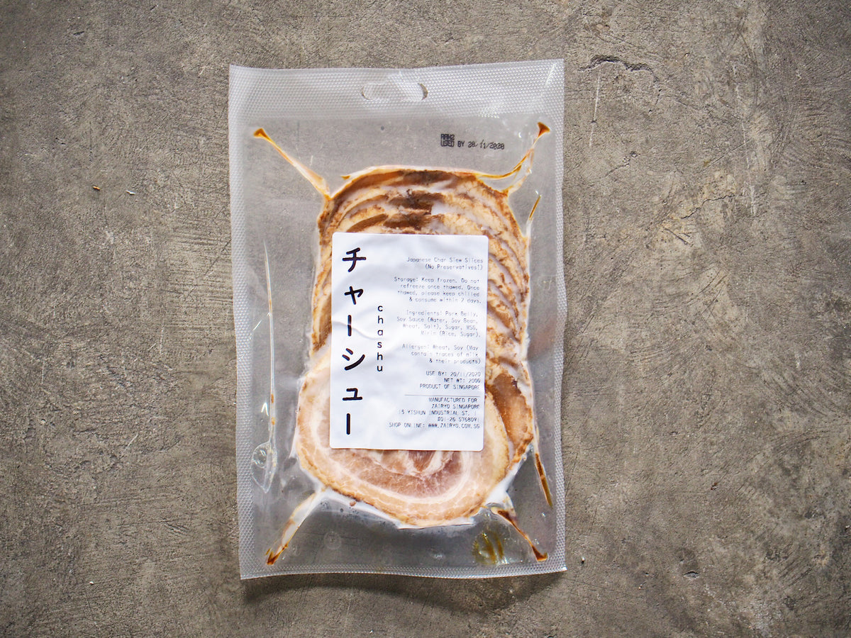 Japanese Premium Chashu Slices (Char Siew for Ramen) – Zairyo