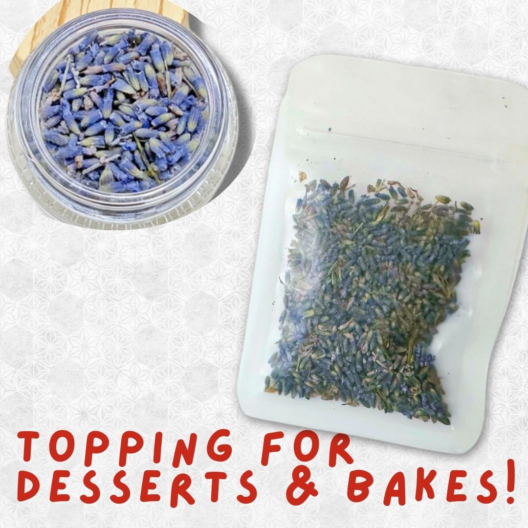 Edible Dried Lavender 2G