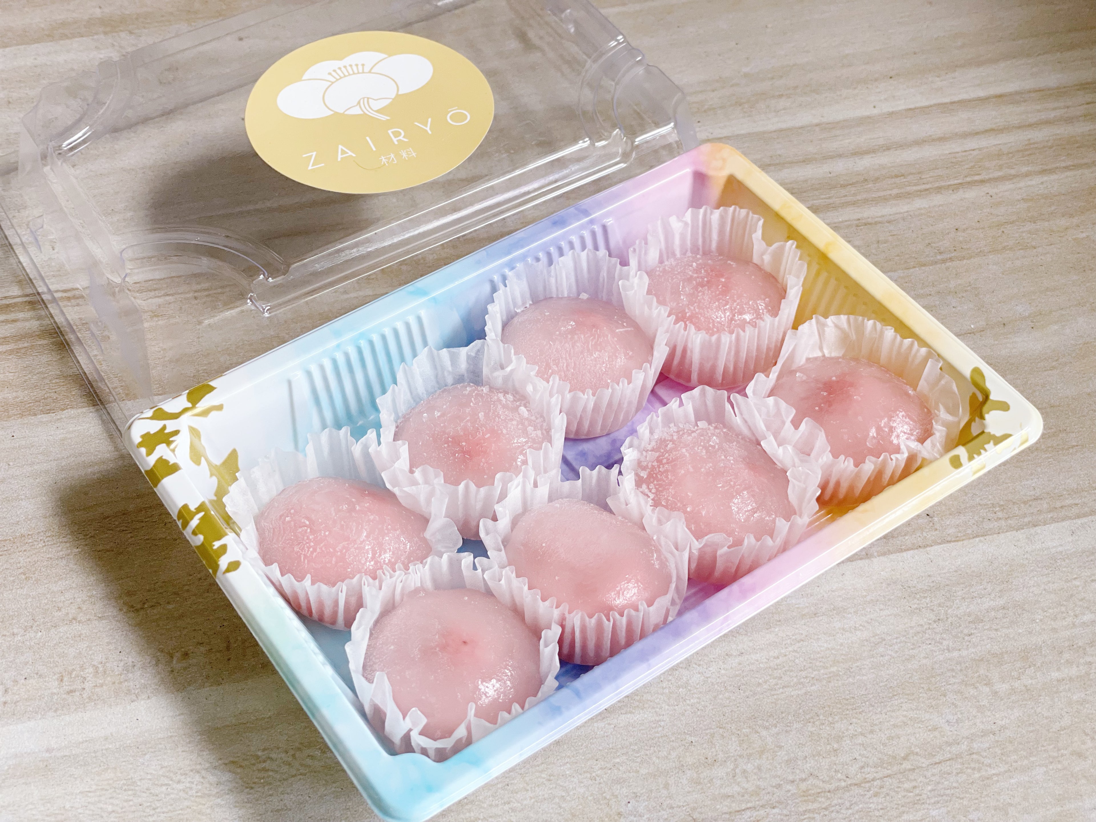 Kudzu Daifuku Amaou Ichigo Mochi / あまおうイチゴ葛大福