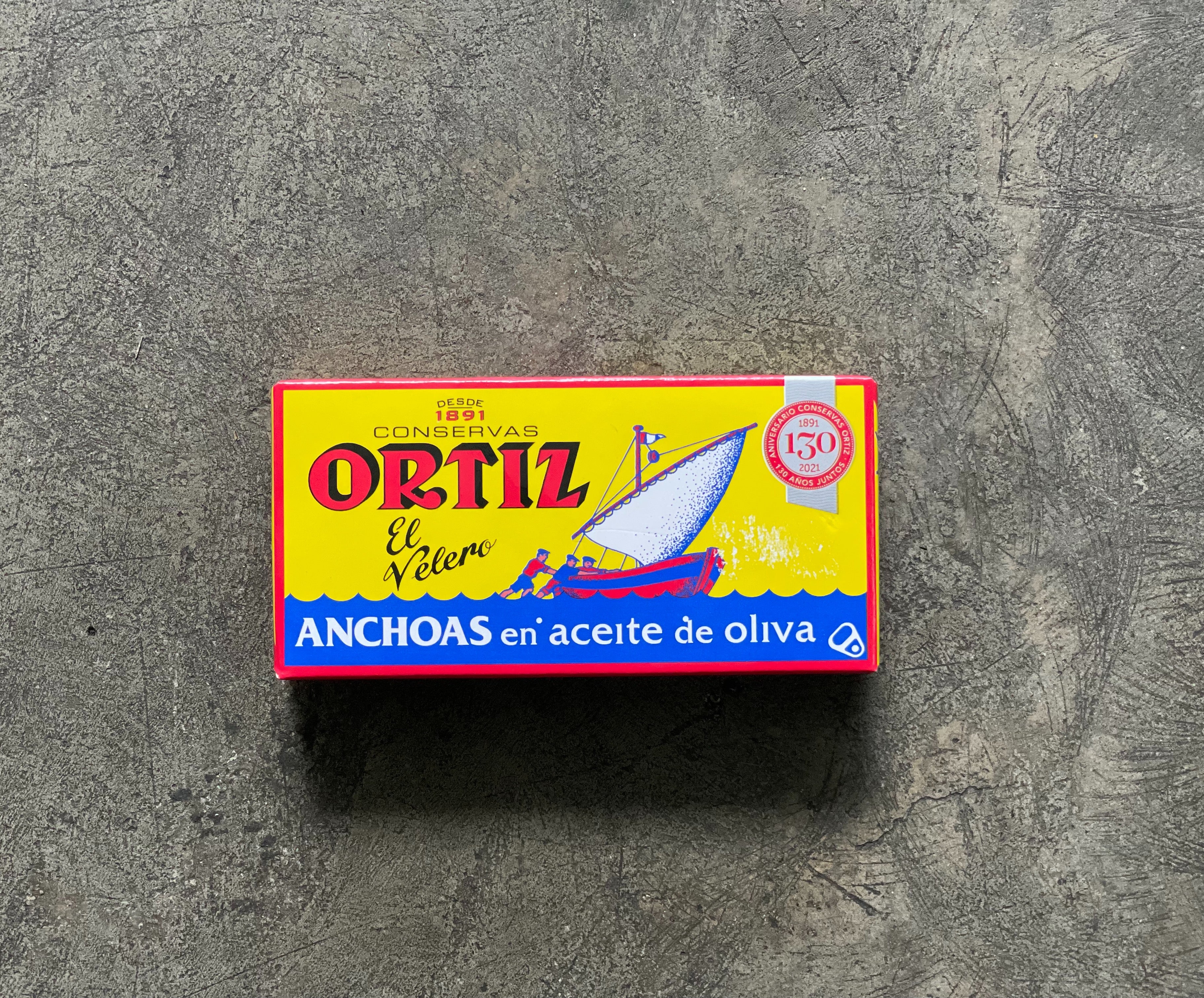 Ortiz Premium Anchovy Fillets In Olive Oil - Chilled