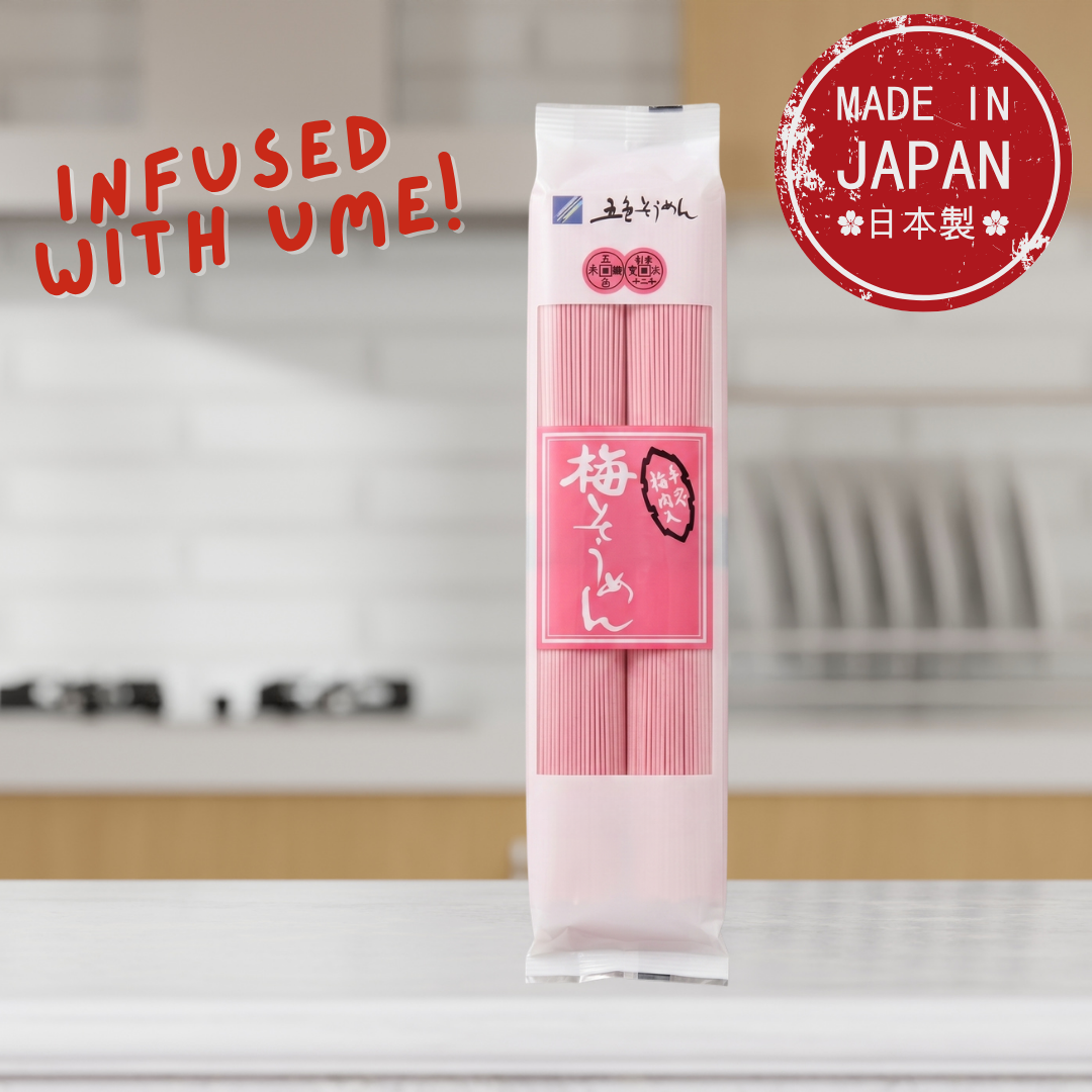 Premium Handmade Tenobe Ume Plum Somen Noodle 200G