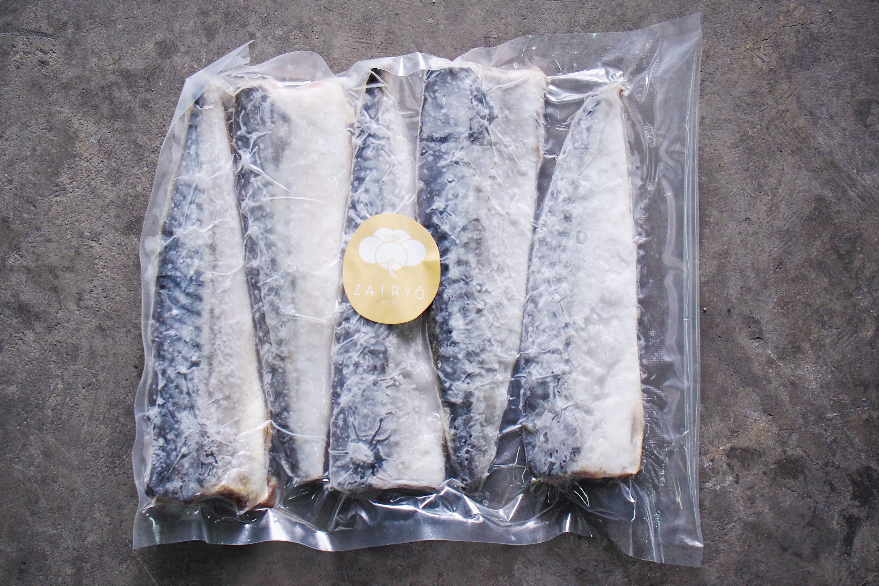 Saba Fillets  (Japanese Mackerel Fillet) 5 PC PACK / 鯖フィレット 5PC