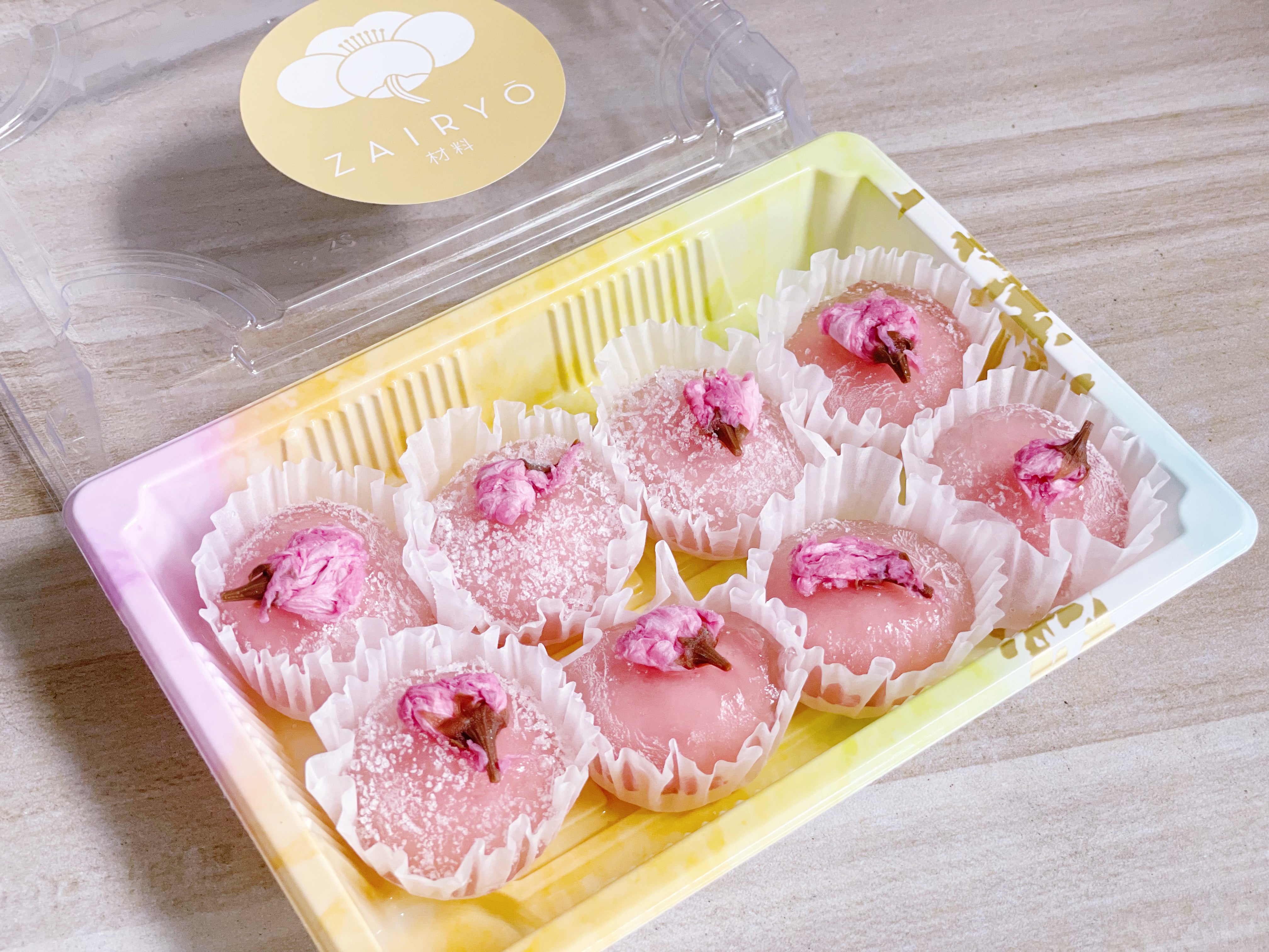 Kudzu Daifuku Sakura Mochi / 桜葛大福 – Zairyo