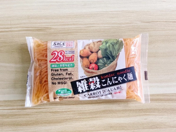 Carrot Ninjin Shirataki (Konjac Noodles)