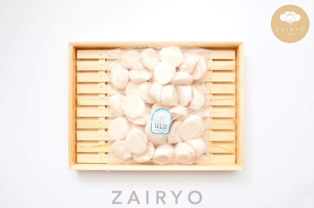 Hotate 1KG VALUE PACK (Wild Caught, Sashimi-grade Scallops) / ほたて 1KG BOX