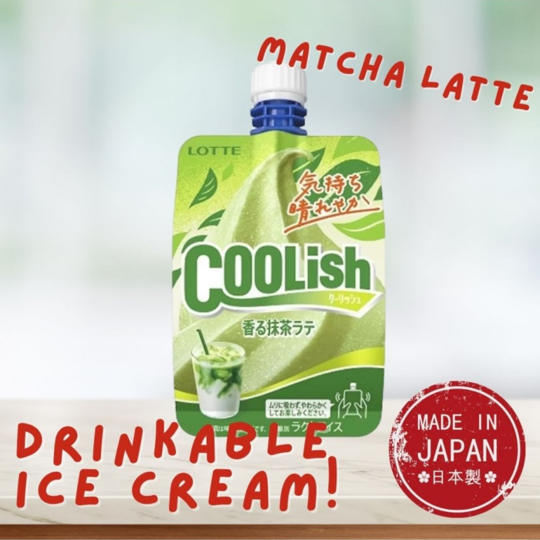 [SEASONAL SPECIAL] Lotte Coolish Matcha Latte Ice Cream