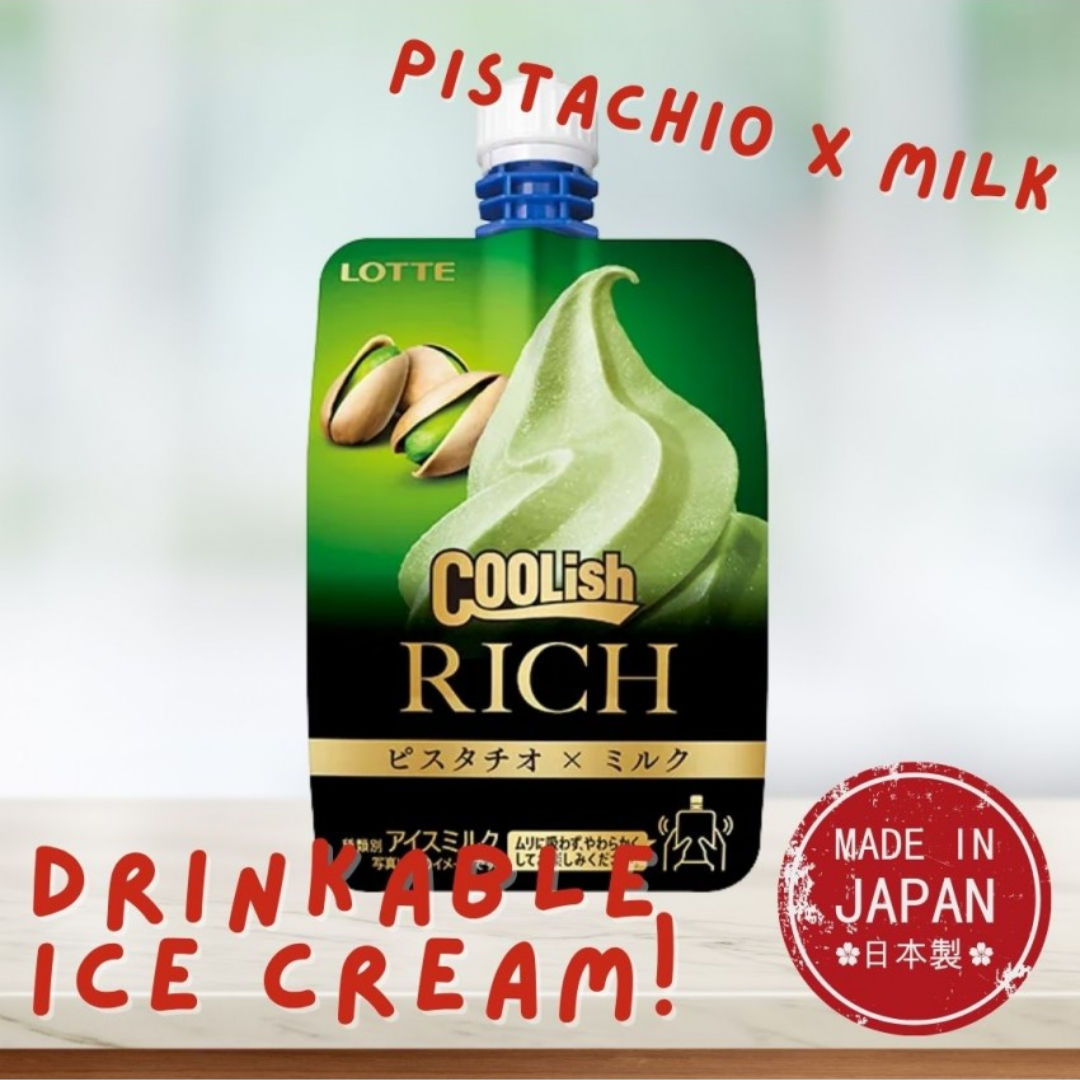 [SEASONAL SPECIAL] Lotte Coolish Pistachio Milk Ice Cream