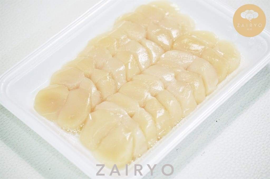 Sliced Hotate Sashimi (Sliced Scallop Sashimi) / ほたて